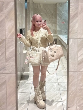 「Darich（ダーリッチ）のアイテム」を使った、akaneさん（レディース・155cm）の秋コーディネート