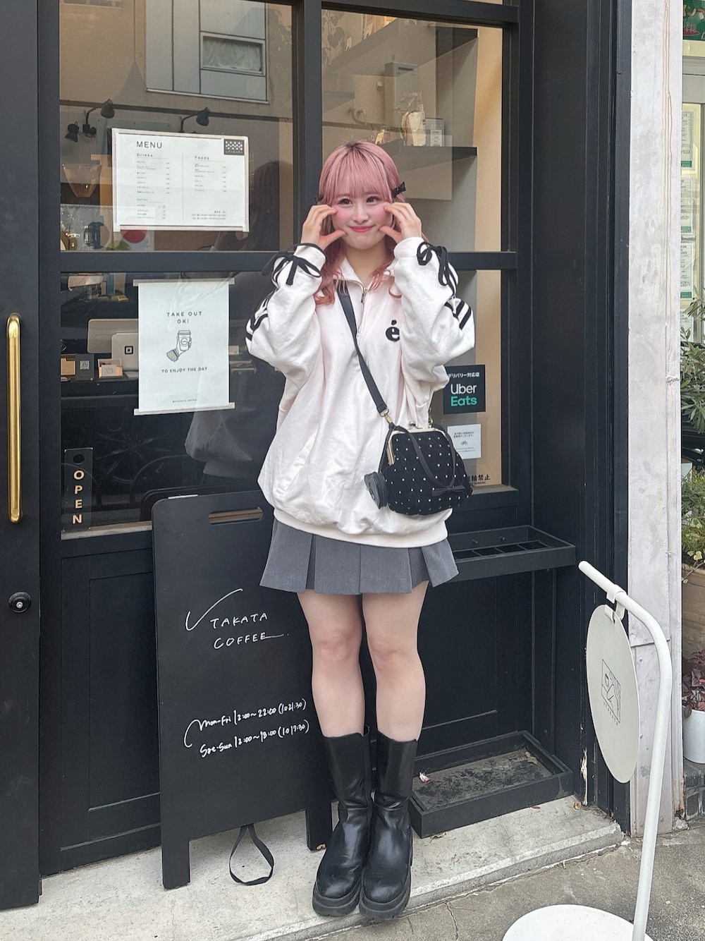 epine エピヌ グレー ハーフジップ トレーナー epine é sport line