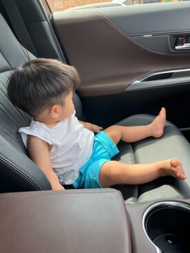 「いいね、save、フォローお願いします🤑」｜utasakuさん（キッズ・90cm）の秋コーディネート
