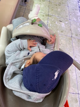 utasakuさん（キッズ・60cm）の冬コーディネート