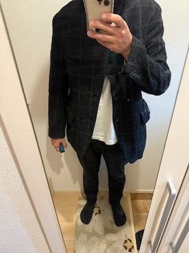 totoroさん（メンズ・182cm）の秋コーディネート