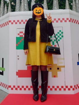 「アイテム（キャスケット）」を使った、ywift1225さん（レディース・162cm）の秋コーディネート