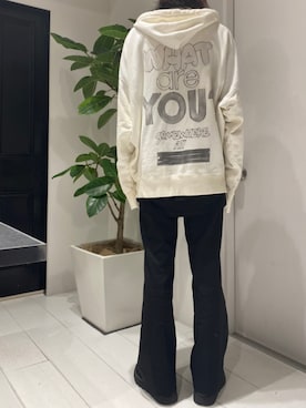 「LAD MUSICIAN（ラッドミュージシャン）のアイテム（スラックス）」を使った、ゆうきさん（メンズ・174cm）の夏コーディネート