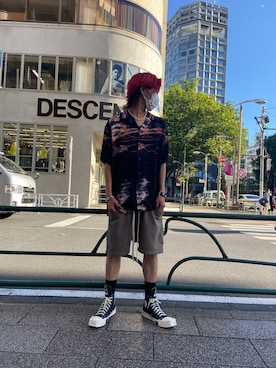 「ロイヤルフラッシュ」｜「アイテム（スウェットパンツ）」を使った、ゆうきさん（メンズ・174cm）の夏コーディネート