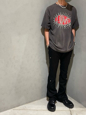 「SURGERY（サージェリー）のアイテム（パンツ）」を使った、ゆうきさん（メンズ・174cm）の夏コーディネート