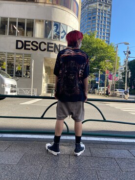 「ロイヤルフラッシュ」｜「アイテム（スウェットパンツ）」を使った、ゆうきさん（メンズ・174cm）の夏コーディネート