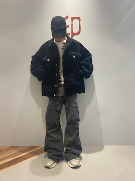 「ROYAL FLASH（ロイヤルフラッシュ）のアイテム（ジャケット/アウター）」を使った、ゆうきさん（メンズ・174cm）の秋コーディネート