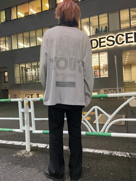 「LAD MUSICIAN（ラッドミュージシャン）のアイテム（スラックス）」を使った、ゆうきさん（メンズ・174cm）の夏コーディネート