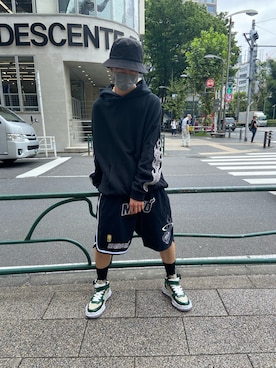 「mayo」｜「アイテム（パーカー）」を使った、ゆうきさん（メンズ・174cm）の夏コーディネート