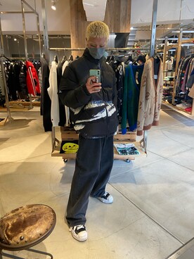 「ROYAL FLASH（ロイヤルフラッシュ）のアイテム（ジャケット/アウター）」を使った、ゆうきさん（メンズ・174cm）の冬コーディネート