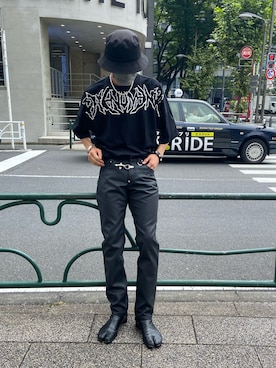 「JOHN LAWRENCE SULLIVAN（ジョンローレンスサリバン）のアイテム」を使った、ゆうきさん（メンズ・174cm）の夏コーディネート