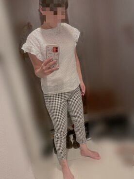 Sarahさん（レディース・160cm）の夏コーディネート