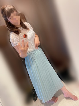 Sarahさん（レディース・160cm）の夏コーディネート