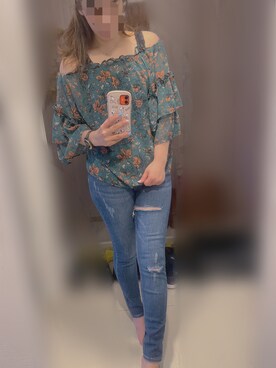 Sarahさん(レディース・160cm)の夏コーディネート