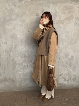 :kazaneさん（レディース・159cm）の秋コーディネート