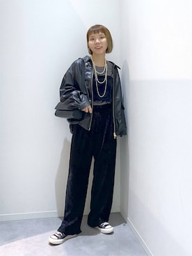 ちゃんさん(レディース・155cm)の秋コーディネート