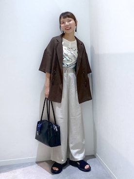 ちゃんさん(レディース・155cm)の春コーディネート