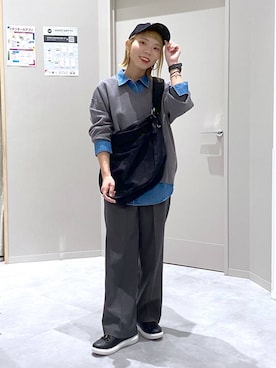「アイテム（帽子）」を使った、ちゃんさん（レディース・155cm・20代）の秋コーディネート