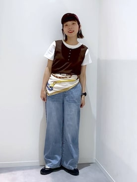 ちゃんさん(レディース・155cm)の春コーディネート