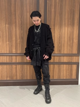 DankeSchon/ダンケシェーン/PREMIUM COTTON OVERSIZE DAMEGE
