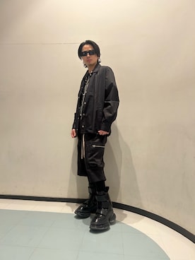 「DANKE SCHON（ダンケシェーン）のアイテム（その他アウター）」を使った、アライトモヤさん（メンズ・170cm）の春コーディネート