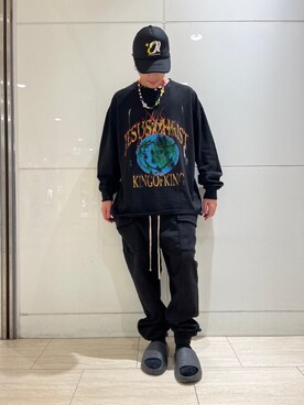 アライトモヤさん（メンズ・170cm）の夏コーディネート