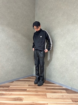 「Needles（ニードルス）のアイテム（ジャケット/アウター）」を使った、アライトモヤさん（メンズ・170cm）の夏コーディネート