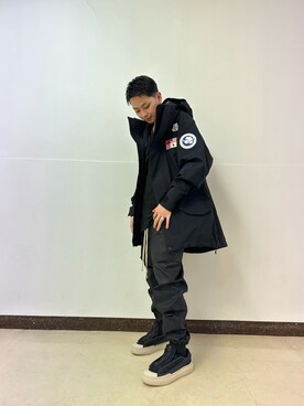 アライトモヤさん（メンズ・170cm）の冬コーディネート