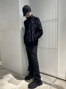 「DANKE SCHON（ダンケシェーン）のアイテム（シューズ）」を使った、アライトモヤさん（メンズ・170cm）の冬コーディネート