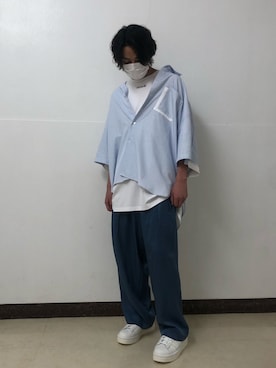 アライトモヤさん（メンズ・170cm）の夏コーディネート