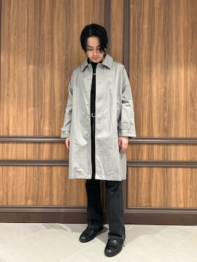 「DANKE SCHON（ダンケシェーン）のアイテム（その他アウター）」を使った、アライトモヤさん（メンズ・170cm）の冬コーディネート