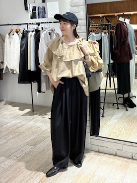 「ローファー」｜mariさん（レディース・159cm・30代）の秋コーディネート