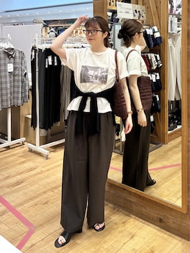 mariさん（レディース・159cm）の春コーディネート
