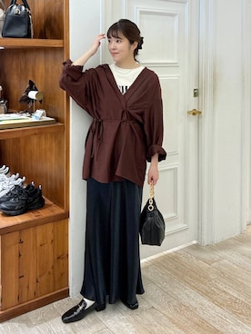 「A part by（アパートバイ）のアイテム」を使った、mariさん（レディース・159cm）の夏コーディネート