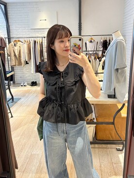 mariさん（レディース・159cm）の夏コーディネート