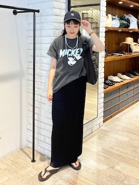 「アイテム（スカート）」を使った、mariさん（レディース・159cm・30代）の夏コーディネート