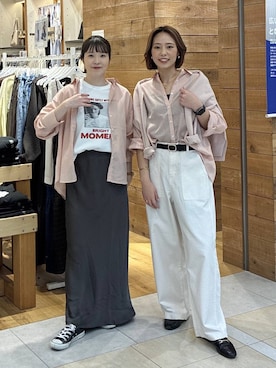 mariさん（レディース・159cm）の春コーディネート