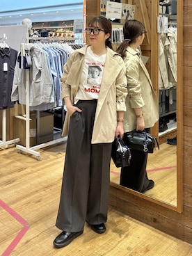 mariさん（レディース・159cm）の春コーディネート