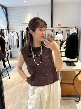 「A part by（アパートバイ）のアイテム」を使った、mariさん（レディース・159cm）の夏コーディネート