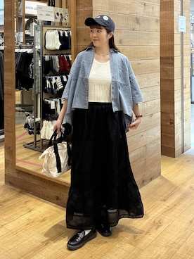 mariさん（レディース・159cm）の春コーディネート