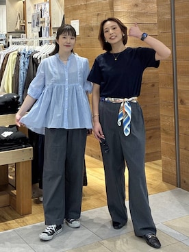 「GLOBAL WORK（グローバルワーク）のアイテム（財布/小物）」を使った、mariさん（レディース・159cm）の春コーディネート