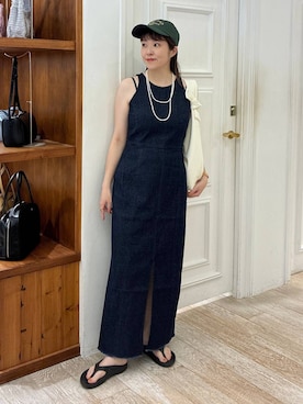 「アイテム（ワンピース/ドレス）」を使った、mariさん（レディース・159cm・30代）の夏コーディネート