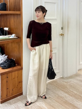 「アイテム（ハンドバッグ）」を使った、mariさん（レディース・159cm・30代）の夏コーディネート