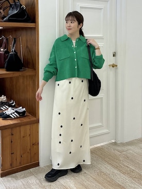 mariさん（レディース・159cm）の冬コーディネート