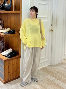 mariさん（レディース・159cm）の春コーディネート