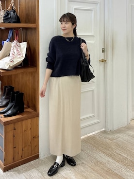 「アイテム（ヘアアクセサリー）」を使った、mariさん（レディース・159cm・30代）の冬コーディネート