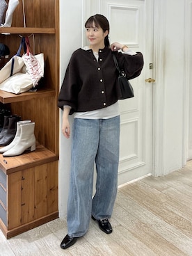 「アイテム（ヘアアクセサリー）」を使った、mariさん（レディース・159cm・30代）の冬コーディネート