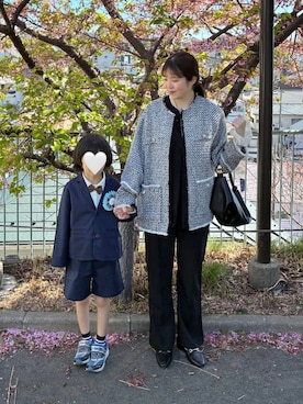 mariさん（レディース・159cm）の春コーディネート