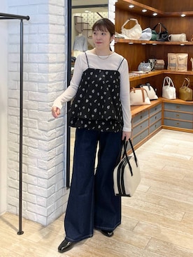 mariさん（レディース・159cm）の春コーディネート