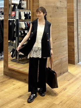 「GLOBAL WORK（グローバルワーク）のアイテム（スニーカー）」を使った、mariさん（レディース・159cm）の秋コーディネート